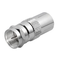 F-connector naar Coax Female adapter