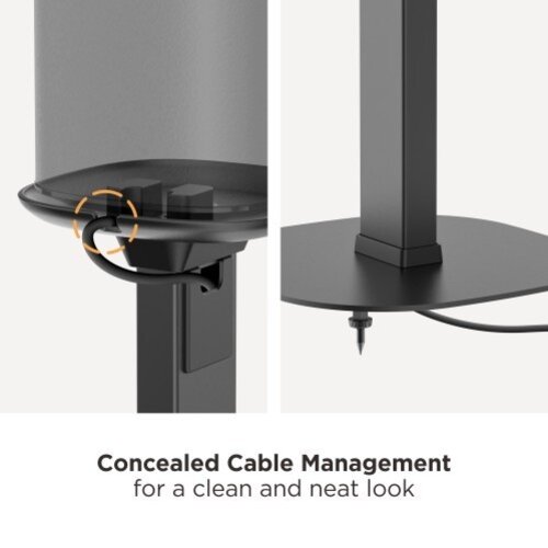 MyWall Standaard voor Sonos One en Sonos One SL speaker (set van 2)-Zwart