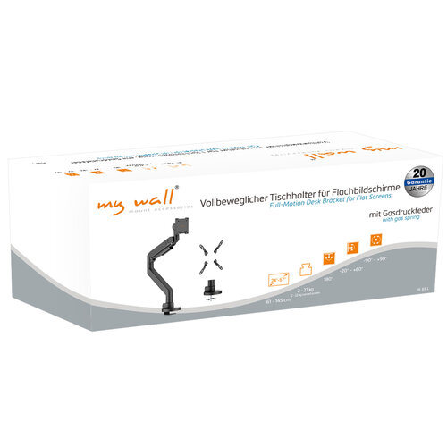 MyWall Monitorarm HL 65 L