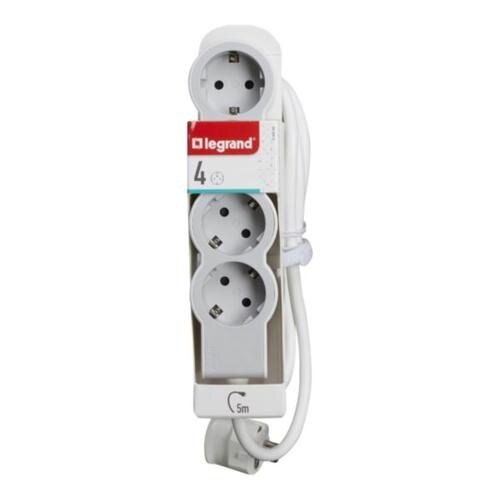 Legrand 4-voudig stroom verdeelblok 5.0 meter