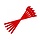 Klotz Klittenband Kabelbinder bundel Ø max. 90 mm-Rood