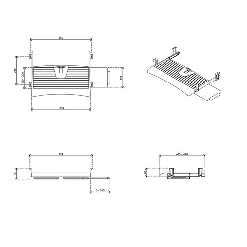 Dataflex Addit toetsenbord muislade 223