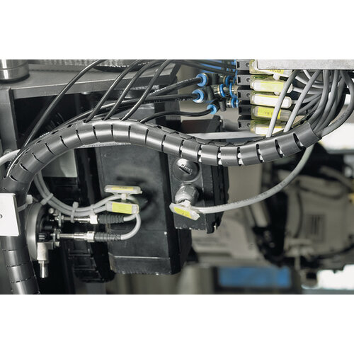 Hellerman-Tyton Kabelbundelslang ∅21mm + tool - Wit - Rol 25 meter