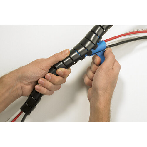 Hellerman-Tyton Kabelbundelslang ∅32mm + tool - Wit- Rol 25 meter