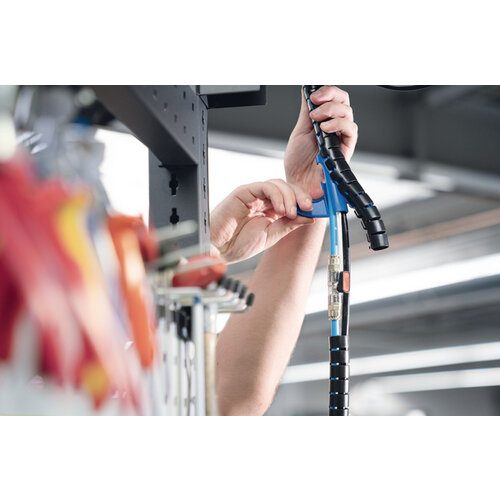 Hellerman-Tyton Kabelbundelslang ∅32mm + tool - Wit- Rol 25 meter