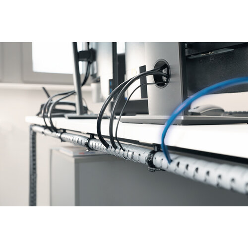 Hellerman-Tyton Kabelbundelslang ∅32mm + tool - Wit- Rol 25 meter