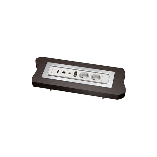 Kindermann CablePort frame voor 4 voudige module houder