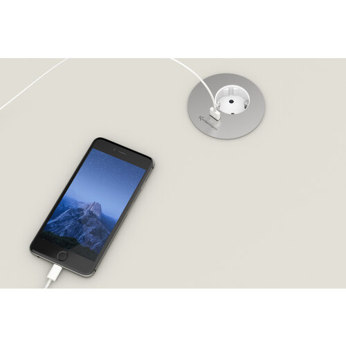 Kindermann CablePort table² - Stroom & USB A lader