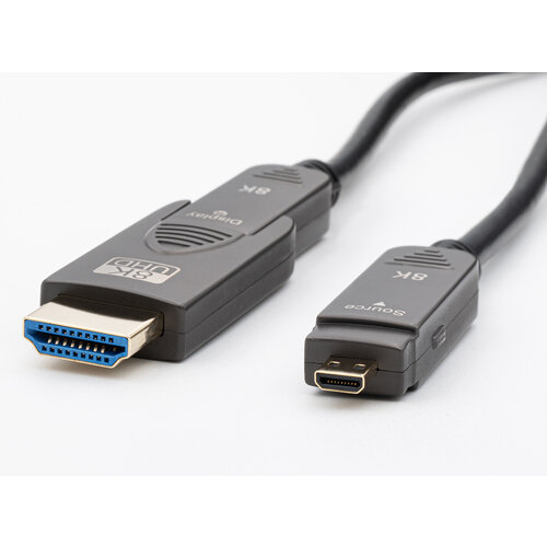 MaxTrack Actieve Optische HDMI D+A naar HDMI D+A kabel - 50 meter