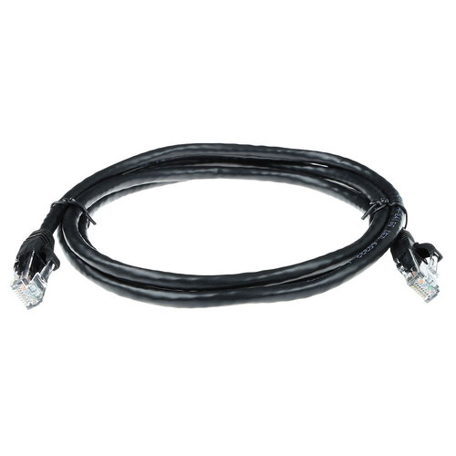 ACT CAT6 UTP Zwart Snagless 0,5 meter