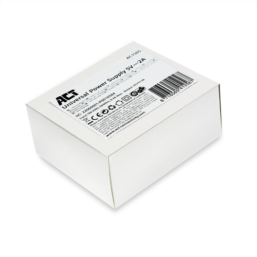 ACT Universele Stroom adapter 5V/2A