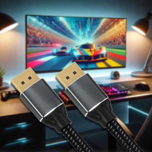 MaxTrack DIsplayPort 2.1 Kabel - 1.0 meter