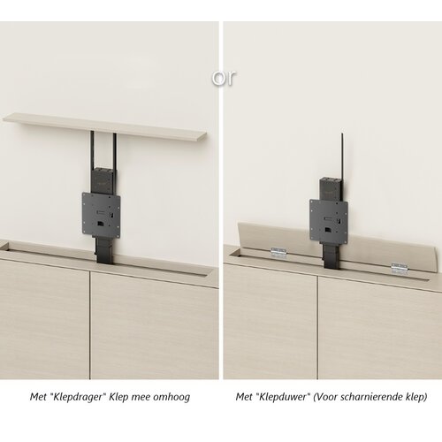 MyWall TV Lift voor een kast op vloer of aan plafond HP 66 L