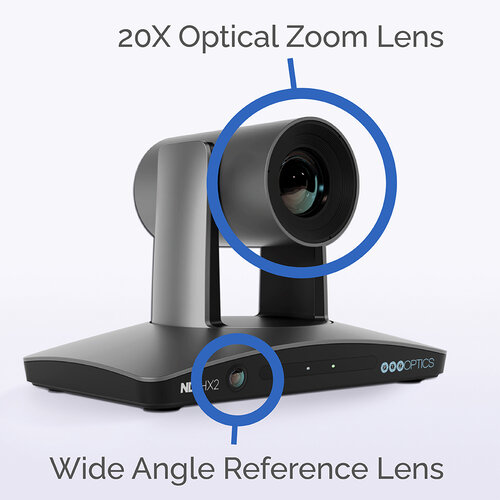 PTZOptics SimpleTrack 3 - Advanced Dual Lens Auto-Tracking Camera