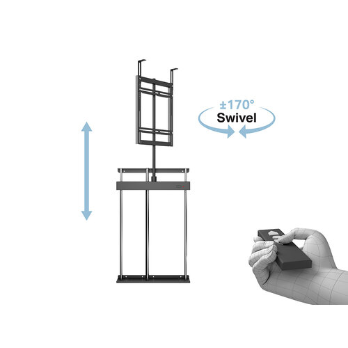 Multibrackets Draaibare TV Lift Swivel 40-65 inch Multibrackets Draaibare TV Lift Swivel 40-65 inch