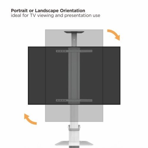 Gembird Verrijdbare TV Standaard 70T-02-W