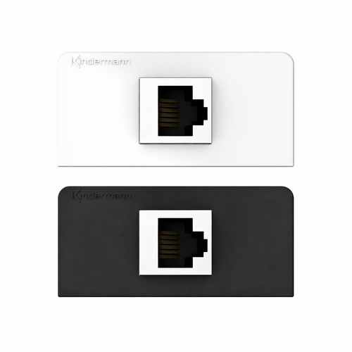 Kindermann Cat 6A (RJ45) kabel + plug module
