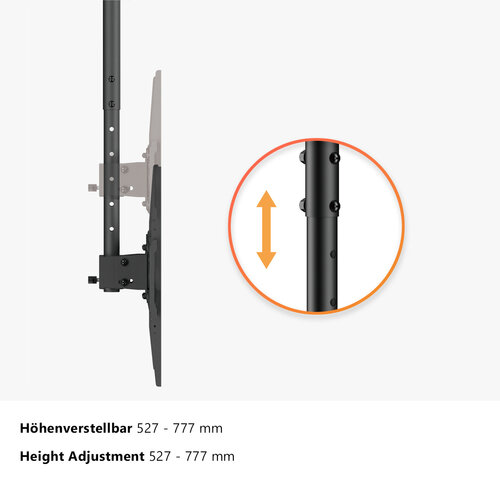 MyWall TV Plafondbeugel HD 10 L