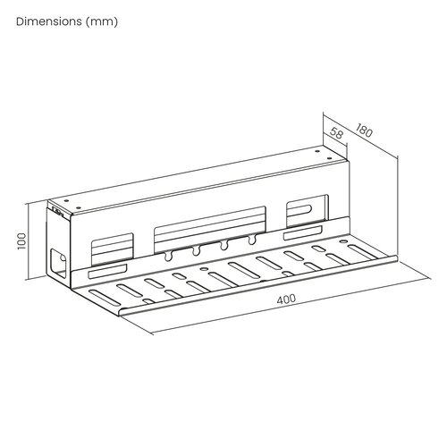 MyWall Bureau Kabelgoot HZ 49 L
