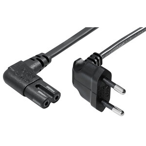 KEM Stroomkabel CEE 7/16 - C7 - 2.0 meter