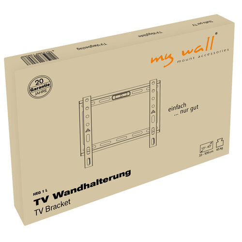 MyWall Vaste TV Beugel HEG 1 L (17 t/m 43)