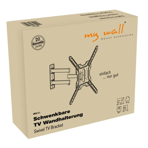 MyWall TV Beugel HEG 6 L (23 t/m 65 inch)
