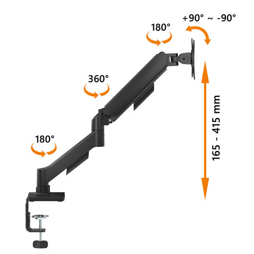 MyWall Monitorarm HEG 9 L