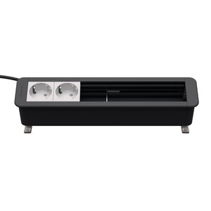 Kindermann CP Office Desk 6V 2x Stroom, 4x leeg Kindermann CP Office Desk 6V 2x Stroom, 4x leeg