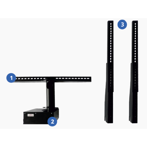 Sabaj IN-Stand Manual 360 Roterende ingebouwde TV Standaard Sabaj IN-Stand Manual 360 Roterende ingebouwde TV Standaard