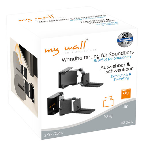 MyWall Universele Soundbar Muurbeugel HZ 34 L