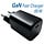 MaxTrack GaN USB-C snellader 65W – compact met Power Delivery en PPS - Zwart