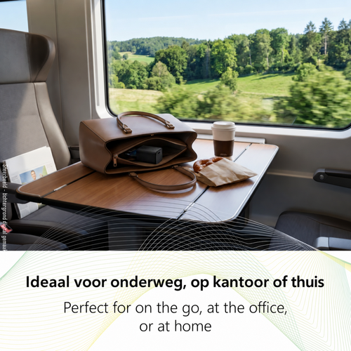 MaxTrack GaN USB-C snellader 65W – compact met Power Delivery en PPS - Zwart MaxTrack GaN USB-C snellader 65W – compact met Power Delivery en PPS - Zwart