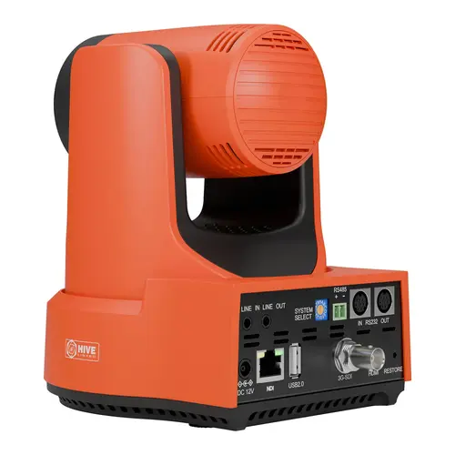 PTZOptics 20X Move 4K - AI Tracking Camera Red