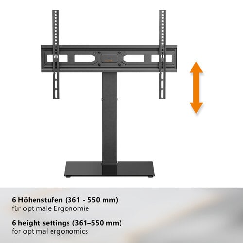 MyWall Universele TV Standaard 37-75 inch Draaibaar & In Hoogte Verstelbaar – myWall HP 2 R MyWall Universele TV Standaard 37-75 inch Draaibaar & In Hoogte Verstelbaar – myWall HP 2 R