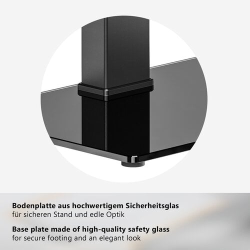 MyWall Universele TV Standaard 37-75 inch Draaibaar & In Hoogte Verstelbaar – myWall HP 2 R MyWall Universele TV Standaard 37-75 inch Draaibaar & In Hoogte Verstelbaar – myWall HP 2 R