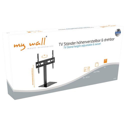 MyWall Universele TV Standaard 37-75 inch Draaibaar & In Hoogte Verstelbaar – myWall HP 2 R MyWall Universele TV Standaard 37-75 inch Draaibaar & In Hoogte Verstelbaar – myWall HP 2 R