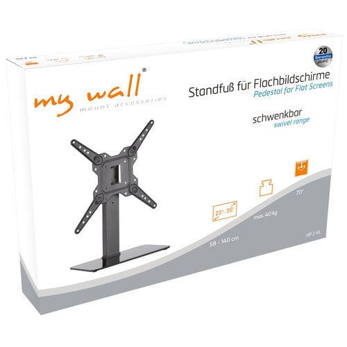 MyWall Universele TV Voet 23-55″ Draaibaar & Verstelbaar – myWall HP 2 HL MyWall Universele TV Voet 23-55″ Draaibaar & Verstelbaar – myWall HP 2 HL