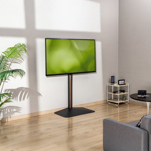 MyWall TV Vloerstandaard 32-75″ Verstelbaar & Kantelbaar – Walnoot – myWall HP 125 MyWall TV Vloerstandaard 32-75″ Verstelbaar & Kantelbaar – Walnoot – myWall HP 125