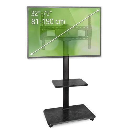 MyWall Verrijdbare TV Standaard 32-75″ In Hoogte Verstelbaar – myWall HP 129 L