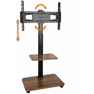 MyWall Verrijdbare TV Standaard 32-75″ – Walnoot HP 130 L MyWall Verrijdbare TV Standaard 32-75″ – Walnoot HP 130 L