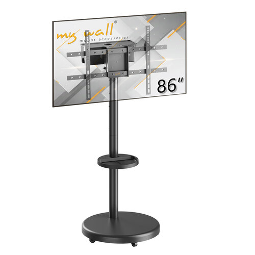 MyWall Verrijdbare TV Standaard 37-86″ Verstelbaar & Draaibaar – HP 91 L MyWall Verrijdbare TV Standaard 37-86″ Verstelbaar & Draaibaar – HP 91 L