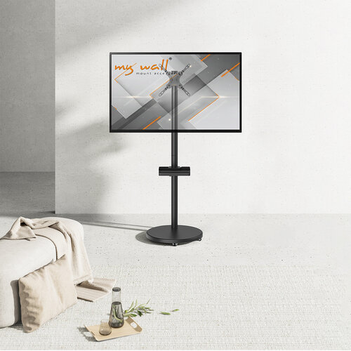MyWall Verrijdbare TV Standaard 17-43″ Draaibaar & Verstelbaar – HP 90 L