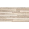 J-Stone Wandtegel Pierre Taupe Decor 30X60 Rett, Mat (prijs per m2)