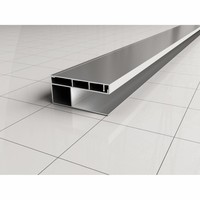 Verbredingsprofiel Voor Douchewand Aluminium 3X200 Of 202Cm