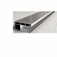 Verbredingsprofiel Voor Douchewand Aluminium 3X200 Of 202Cm