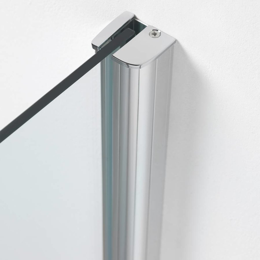 Inloopdouche Impact Type A1 90X195 Cm Chroom/Zilver Helder Glas