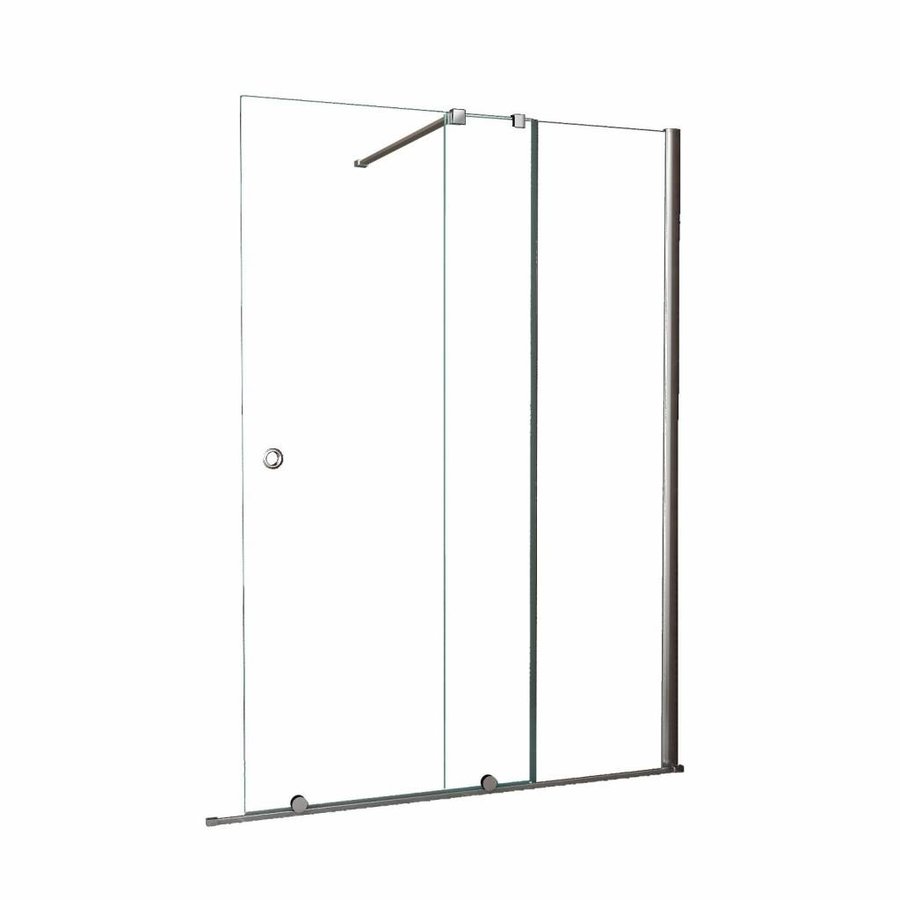 Verleng-Inloopdouche 100X200 Cm Op Rail 10Mm Nano Glas