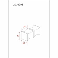 Losse Deurknop Type 5 Chroom