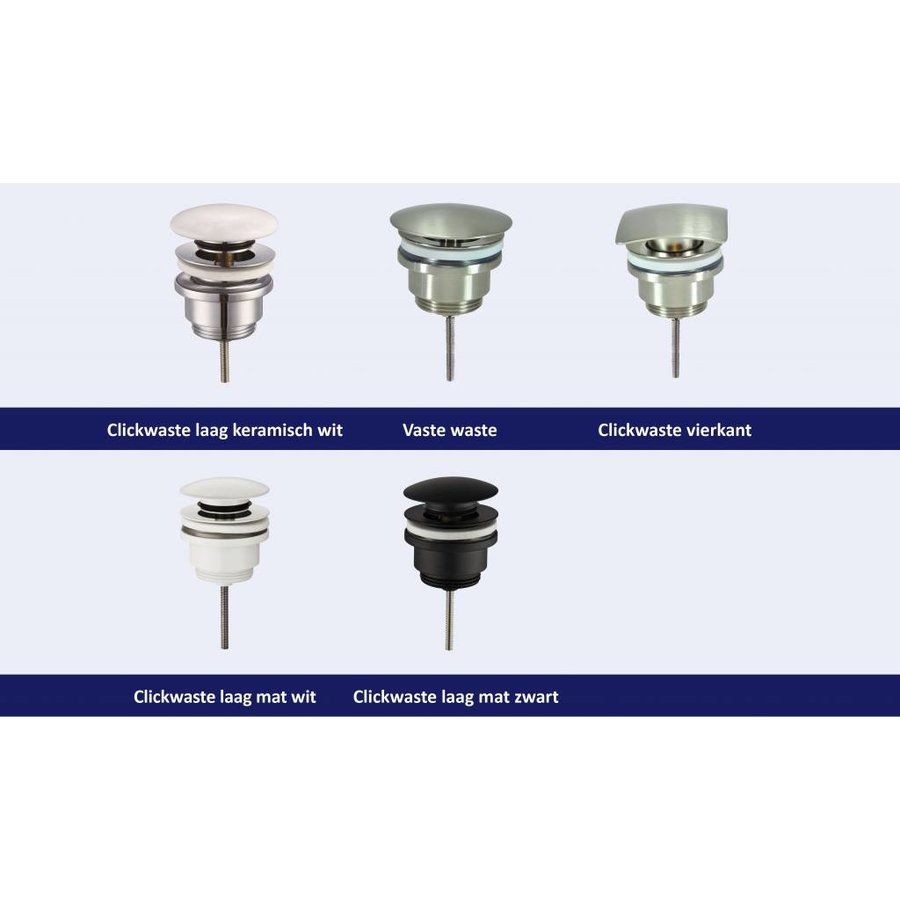 Fonteinset Versus Links Glans Wit Rvs (Keuze Uit 8 Kranen)Fonteinset