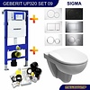 Geberit Up320 Toiletset 09 Geberit 280 Rimfree Met Bril En Drukplaat